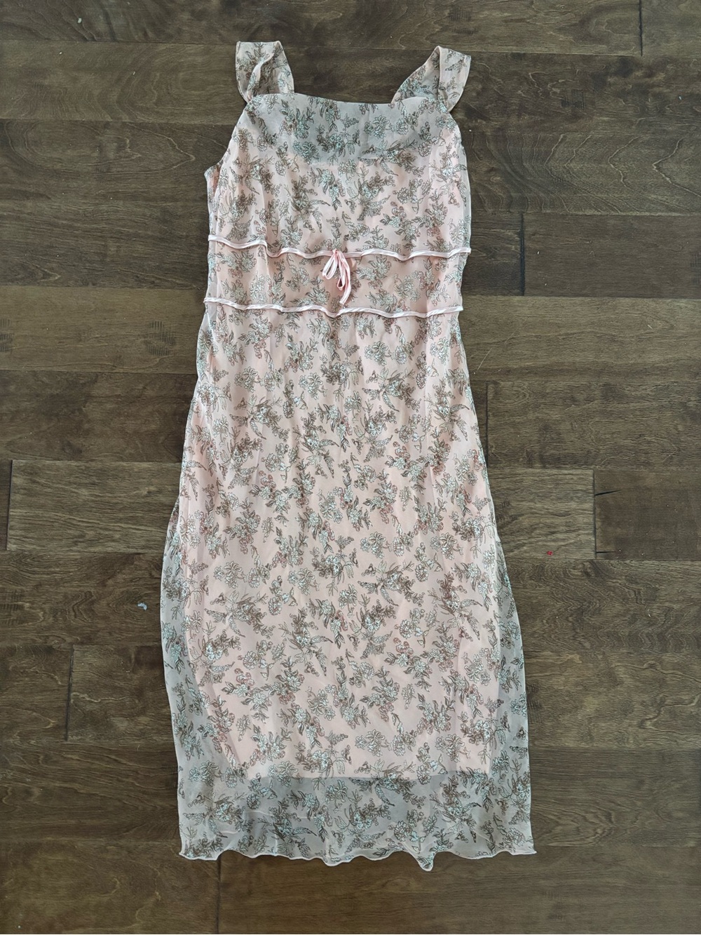 Vintage Floral Slip Dress